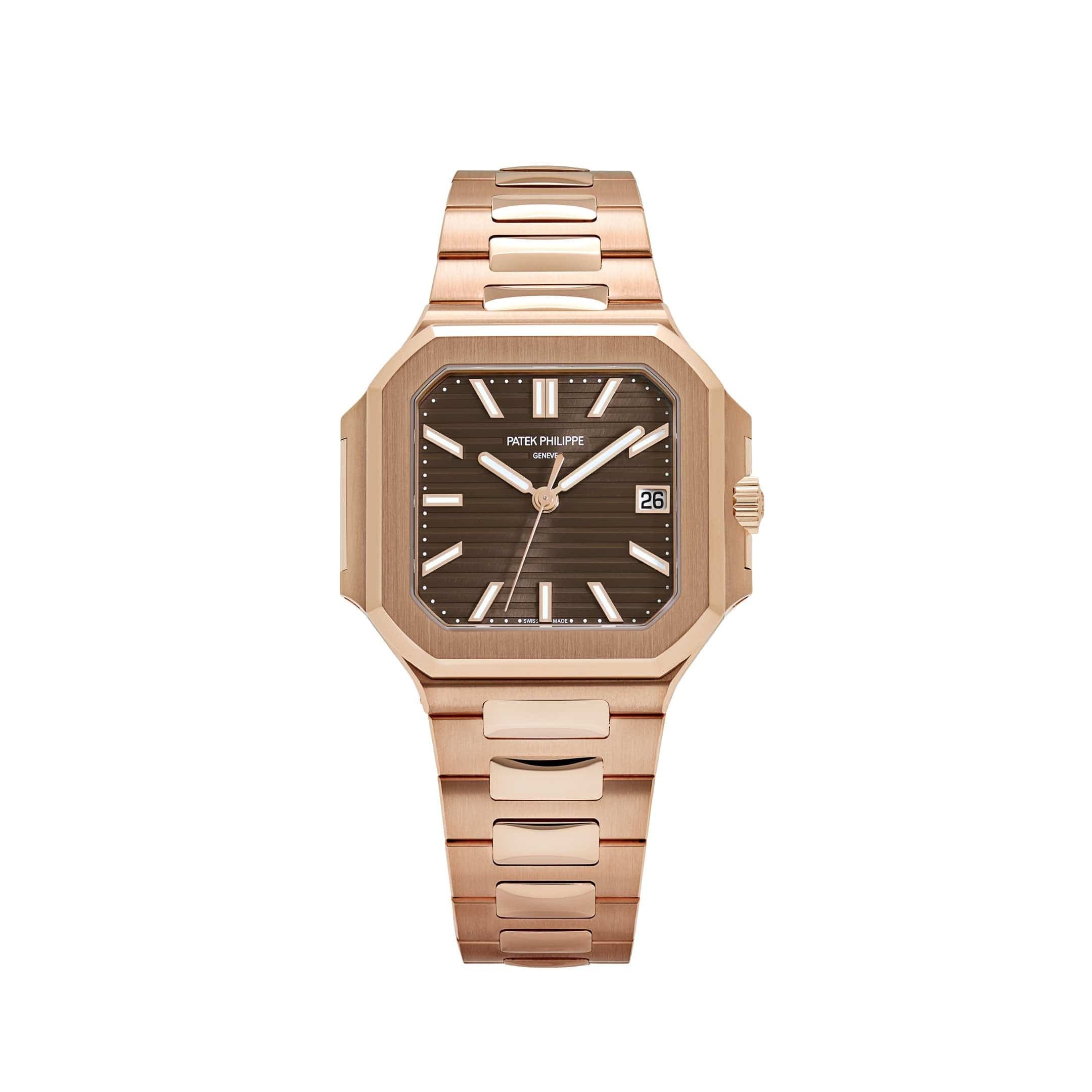 Patek Philippe Cubitus 7128/1R-001 Rose Gold Brown Dial