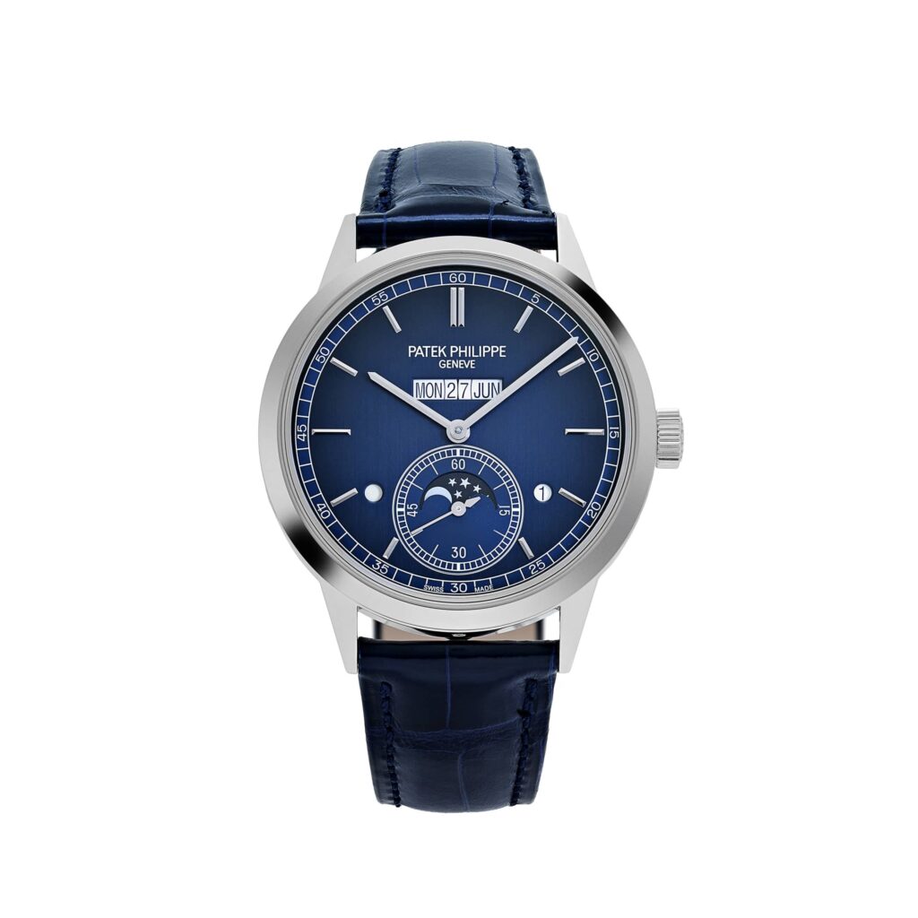 Patek Philippe Grand Complications 5236P-001 In-Line Perpetual Calendar Platinum Dial