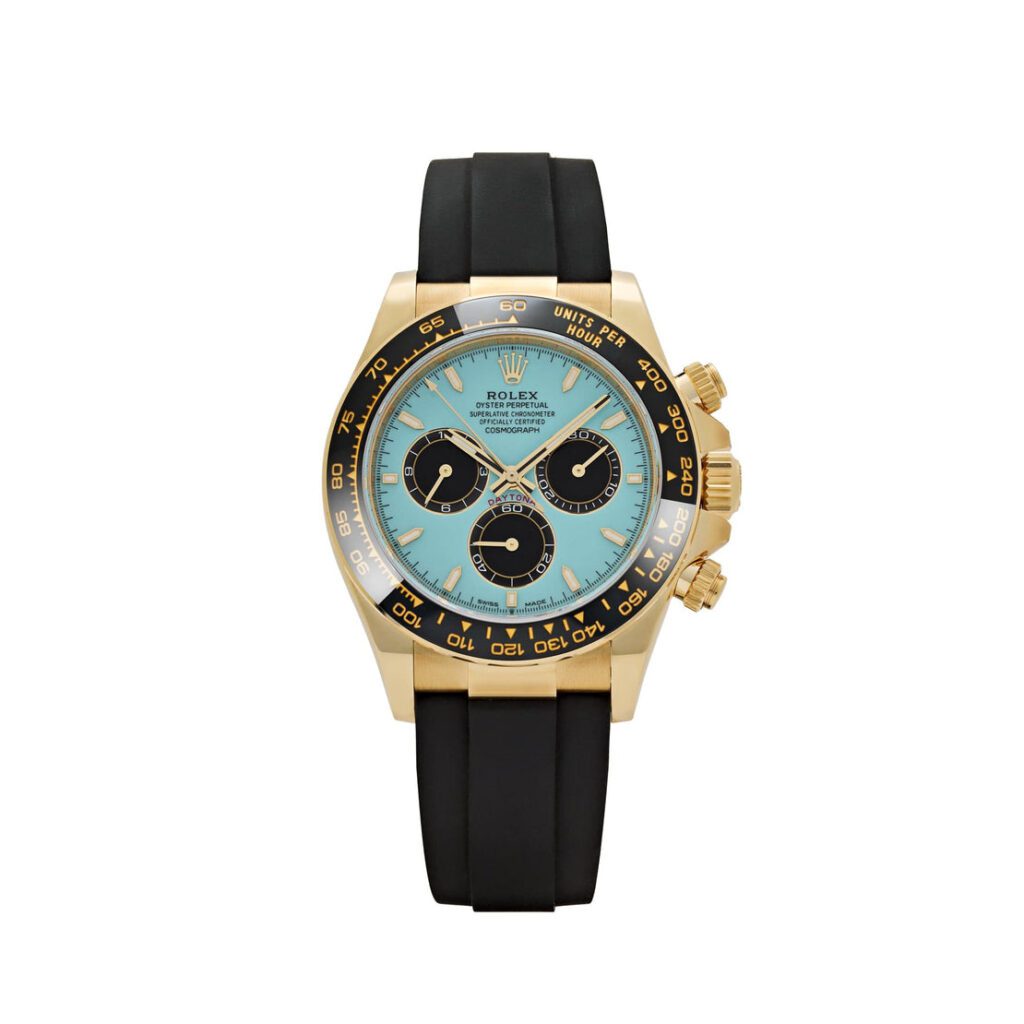 Rolex Daytona 126518LN Yellow Gold Turquoise Dial