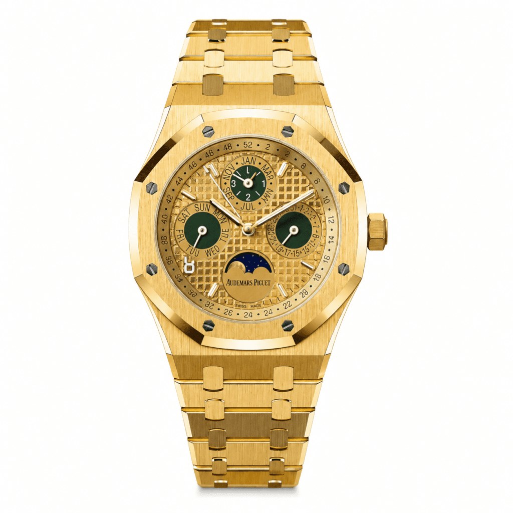 Audemars Piguet Royal Oak Perpetual Calendar Singapore Yellow Gold 26607BA