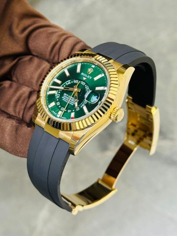ROLEX 336238 GREEN NEW FULL SET. - Image 4