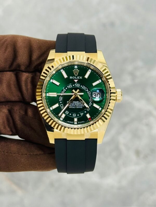 ROLEX 336238 GREEN NEW FULL SET. - Image 6