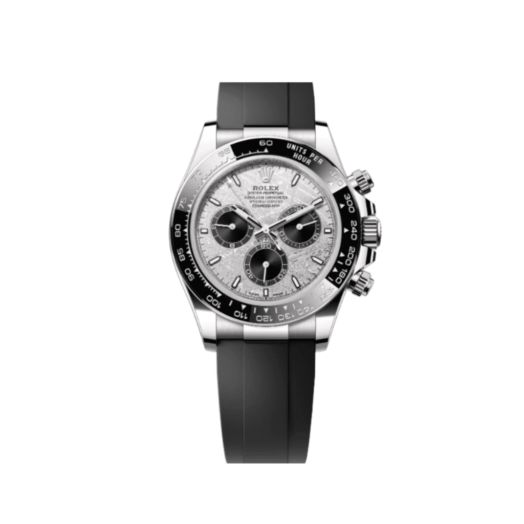 Rolex Daytona 126519LN White Gold Meteorite Dial Oysterflex
