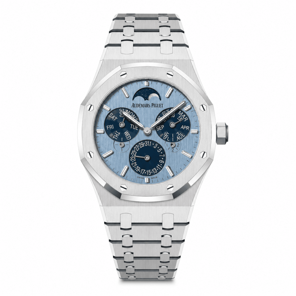 Audemars Piguet Royal Oak 26586BC Perpetual Calendar RD2 Ultra-Thin “Luminary” White Gold Light Blue Limited Edition of 25