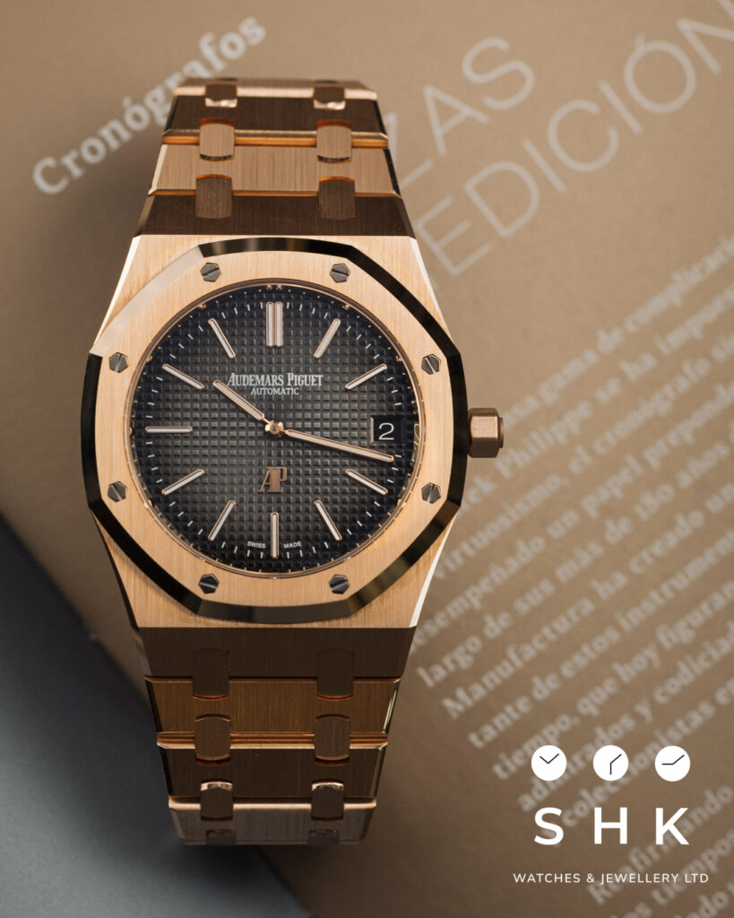 Audemars Piguet Royal Oak 16202OR Jumbo Extra-Thin Rose Gold