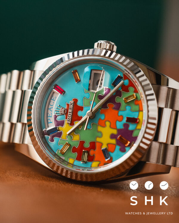 ROLEX PUZZLE WHITE GOLD 128239 - 2025 BRAND NEW. FULL SET! - Image 8