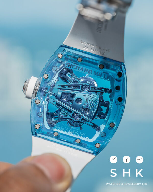 Richard Mille RM 38-03 SAPHIR NEW Full Set. - Image 5