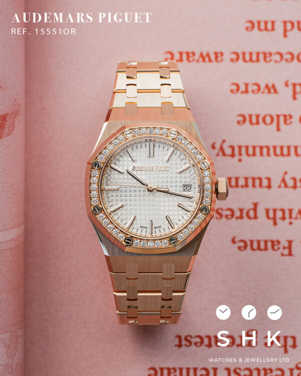 Audemars Piguet AP 15551OR WHITE BRAND NEW. FULL SET. - Image 2