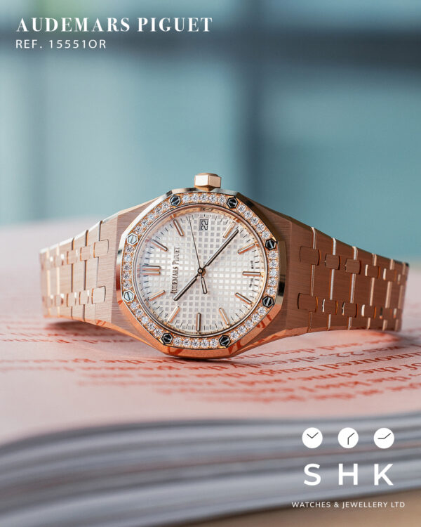 Audemars Piguet AP 15551OR WHITE BRAND NEW. FULL SET. - Image 5
