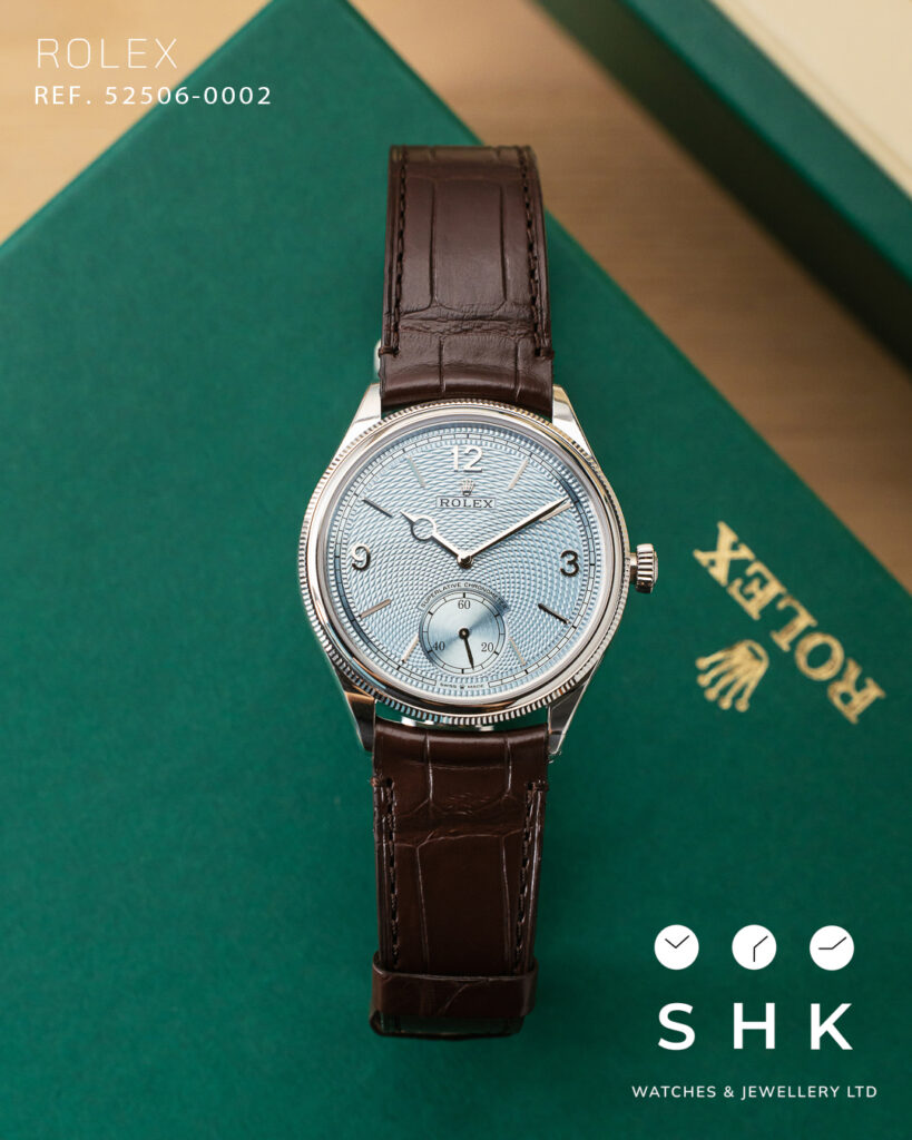 Rolex 1908 52506-0002 39 MM Blue Dial