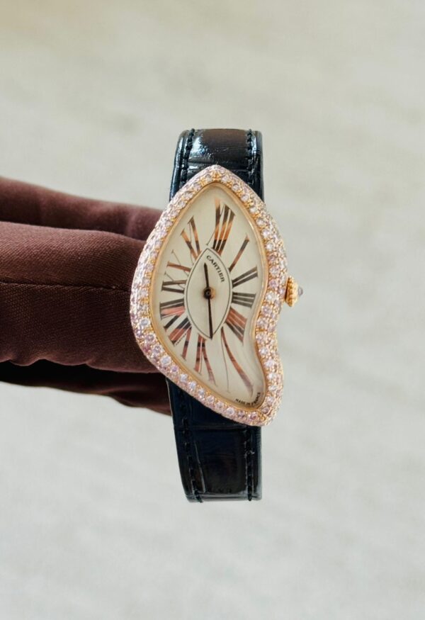 CARTIER CRASH 2463 PINK DIAMONDS - Image 8