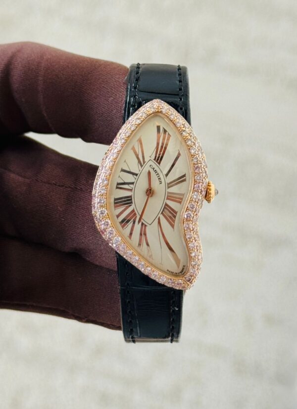CARTIER CRASH 2463 PINK DIAMONDS