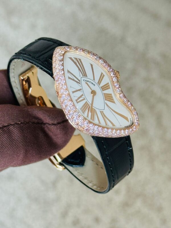 CARTIER CRASH 2463 PINK DIAMONDS - Image 4
