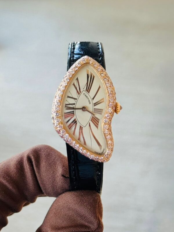 CARTIER CRASH 2463 PINK DIAMONDS - Image 3