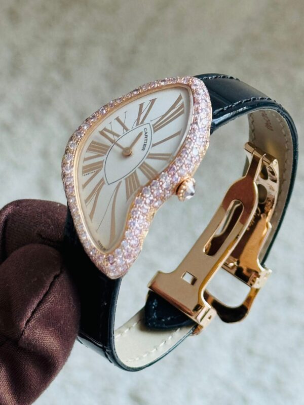 CARTIER CRASH 2463 PINK DIAMONDS - Image 2