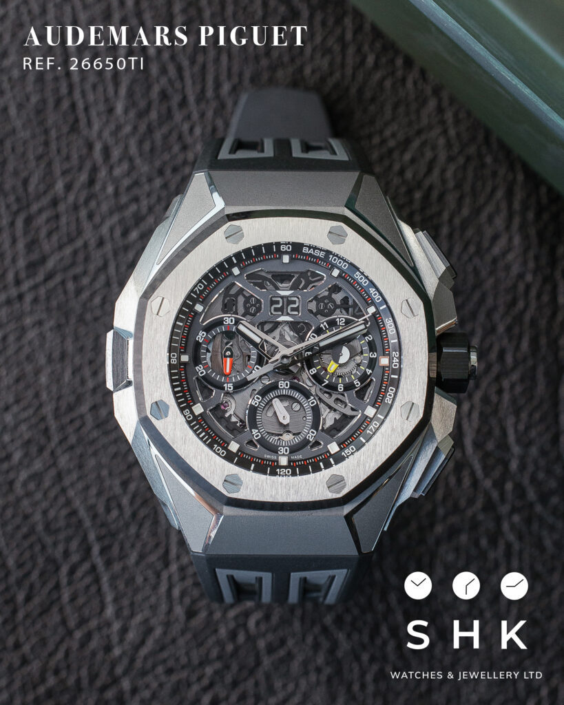 Audemars Piguet Royal Oak Concept 26650TI Split Second Chronograph GMT Large Date Titanium