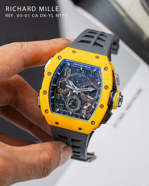 Richard Mille RM 65-01 CA DK-YL NTPT LTD 120 BRAND NEW 2024 FULL SET.