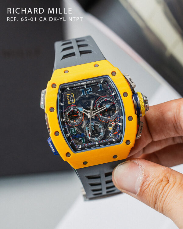 Richard Mille RM 65-01 CA DK-YL NTPT LTD 120 BRAND NEW 2024 FULL SET. - Image 3