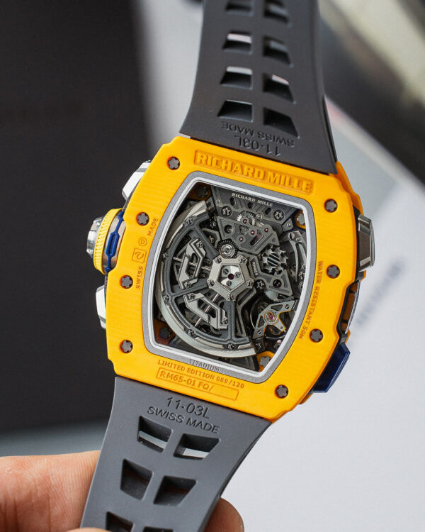 Richard Mille RM 65-01 CA DK-YL NTPT LTD 120 BRAND NEW 2024 FULL SET. - Image 7