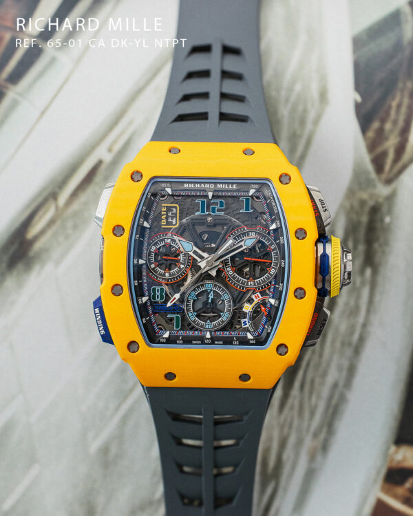 Richard Mille RM 65-01 CA DK-YL NTPT LTD 120 BRAND NEW 2024 FULL SET. - Image 5