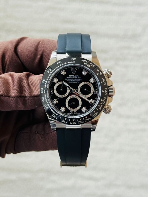 ROLEX 116519LN BLACK DIAL DIAMIND 2023 FULL SET LIKE NEW - Image 9