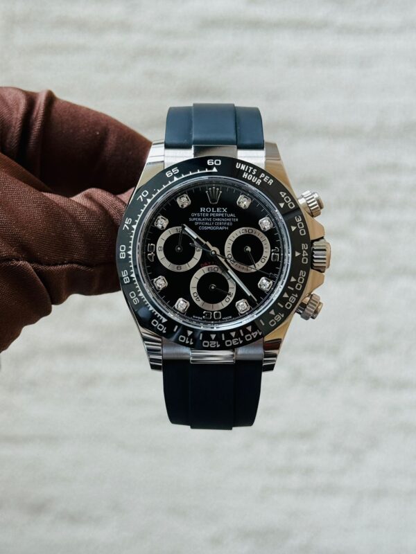 ROLEX 116519LN BLACK DIAL DIAMIND 2023 FULL SET LIKE NEW - Image 10