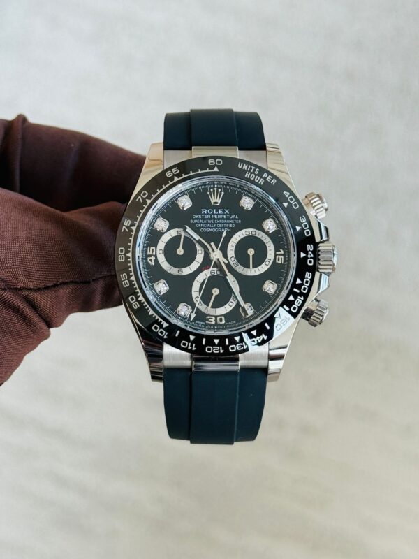 ROLEX 116519LN BLACK DIAL DIAMIND 2023 FULL SET LIKE NEW - Image 2