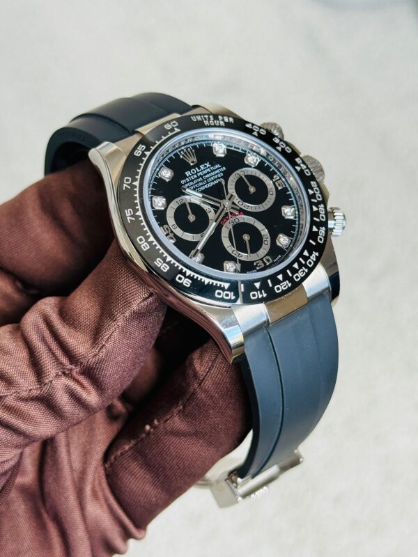 ROLEX 116519LN BLACK DIAL DIAMIND 2023 FULL SET LIKE NEW - Image 4