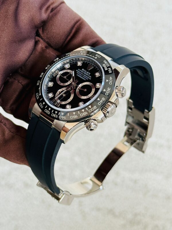 ROLEX 116519LN BLACK DIAL DIAMIND 2023 FULL SET LIKE NEW - Image 3