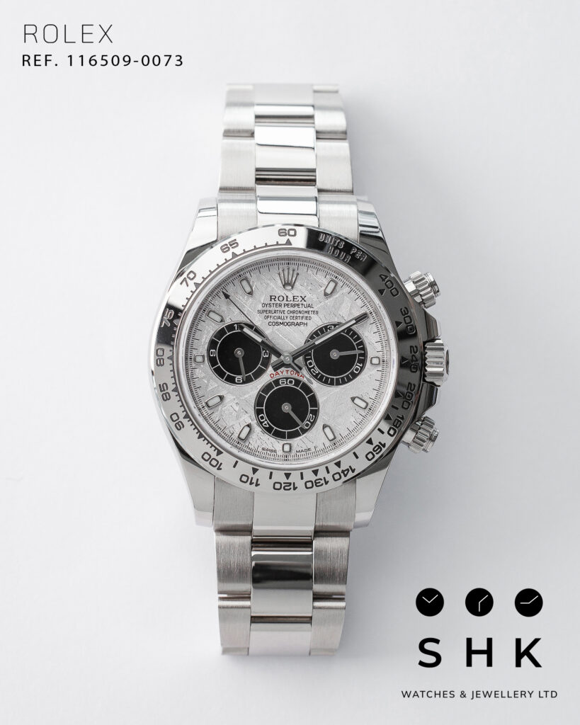 Rolex Daytona 116509 White Gold Meteorite Dial