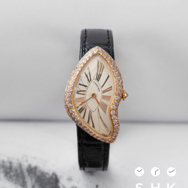 CARTIER CRASH 2463 PINK DIAMONDS