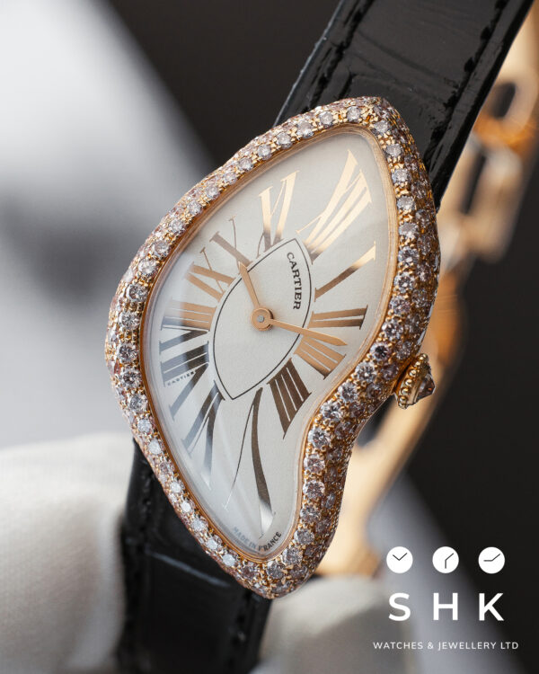 CARTIER CRASH 2463 PINK DIAMONDS - Image 9