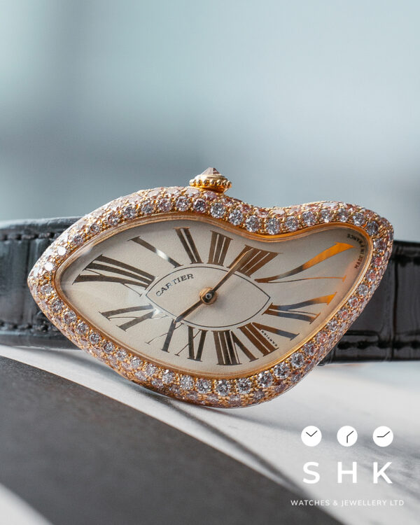 CARTIER CRASH 2463 PINK DIAMONDS - Image 2