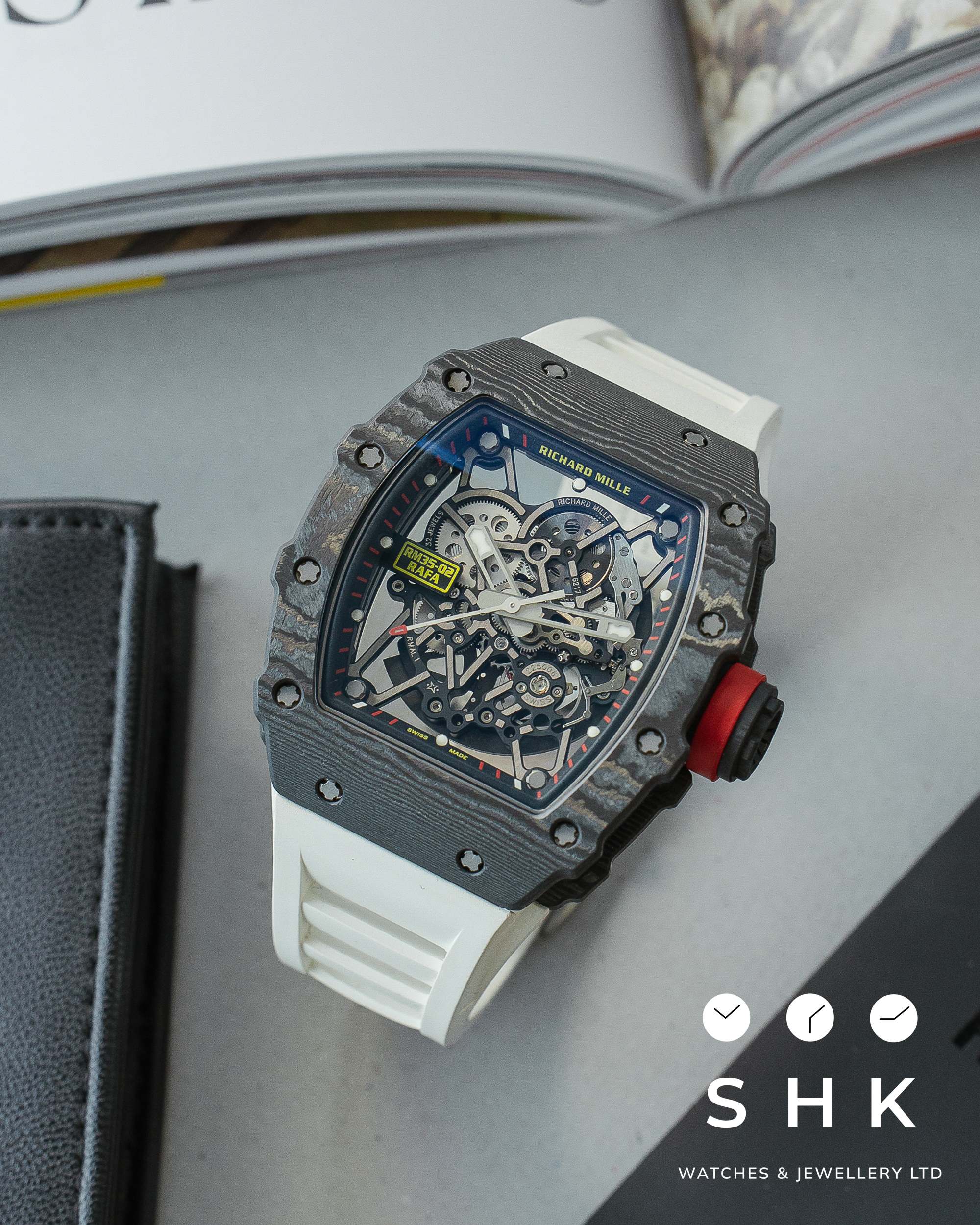 Richard Mille RM 35-02 RAFEAL NADAL WHITE STRAP - Image 2