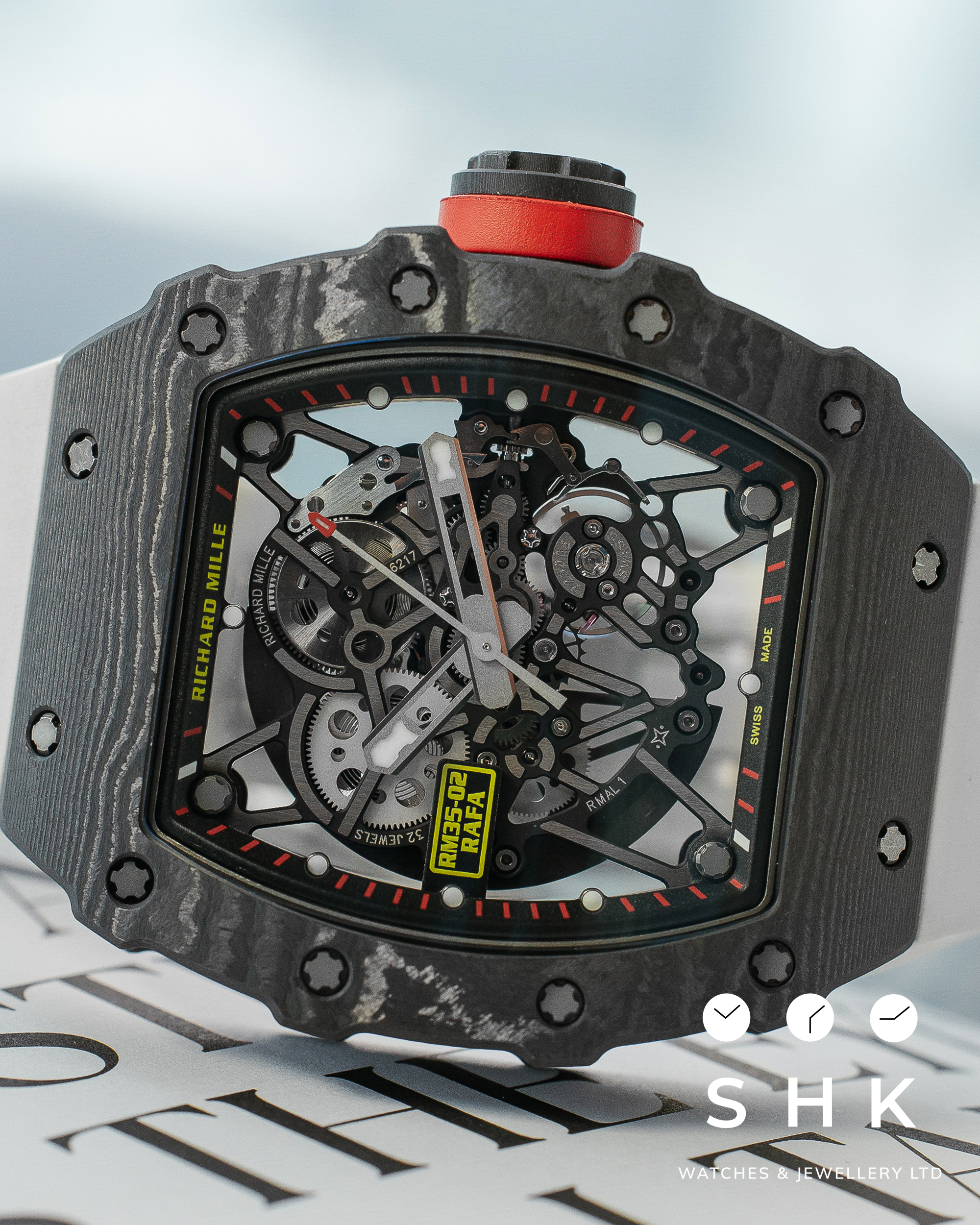 Richard Mille RM 35-02 RAFEAL NADAL WHITE STRAP - Image 9