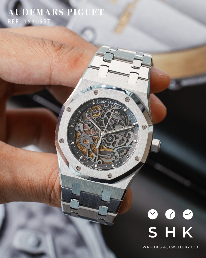 Audemars Piguet Royal Oak 15305ST Stainless Steel Openworked Dial
