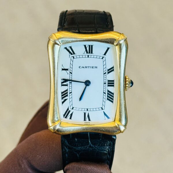 CARTIER BAMBOO COUSSIN WATCH ONLY.