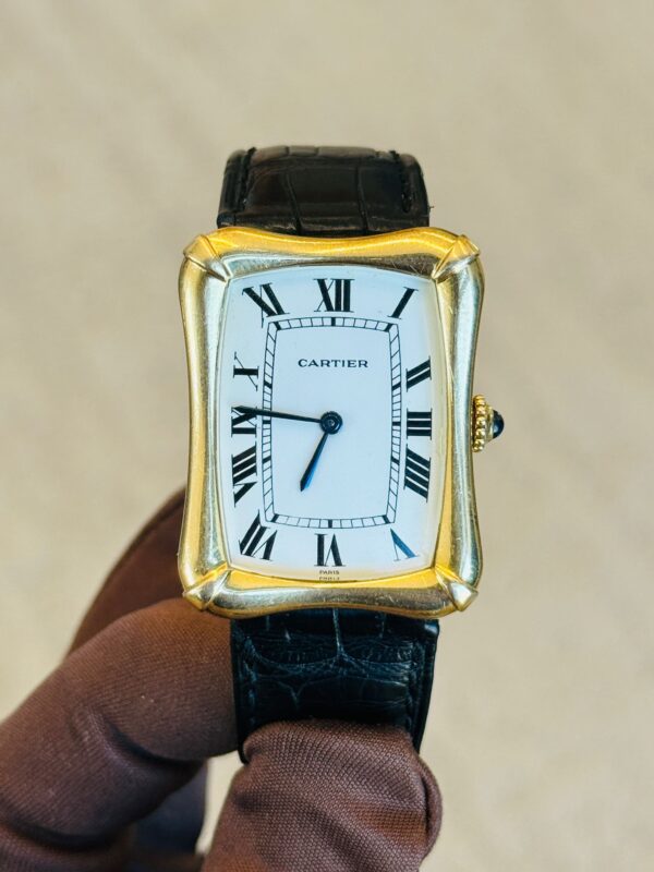 CARTIER BAMBOO COUSSIN WATCH ONLY.