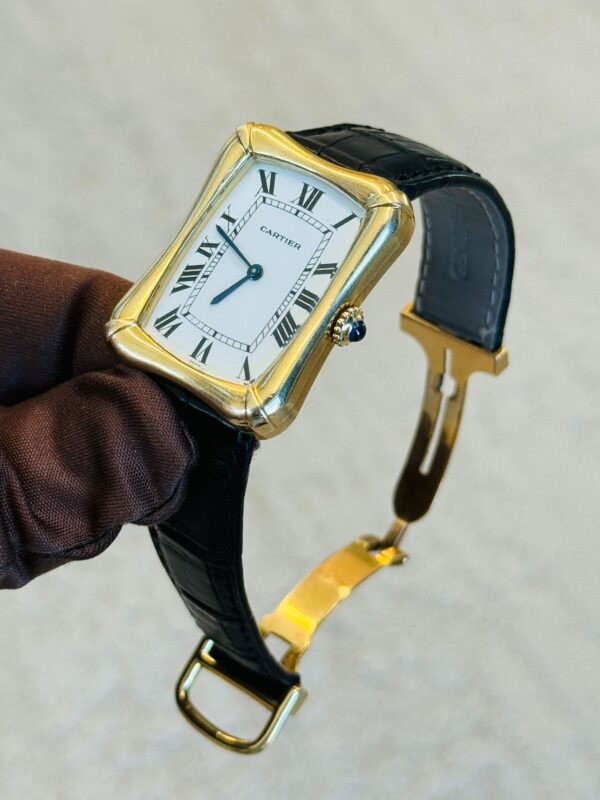 CARTIER BAMBOO COUSSIN WATCH ONLY. - Image 3