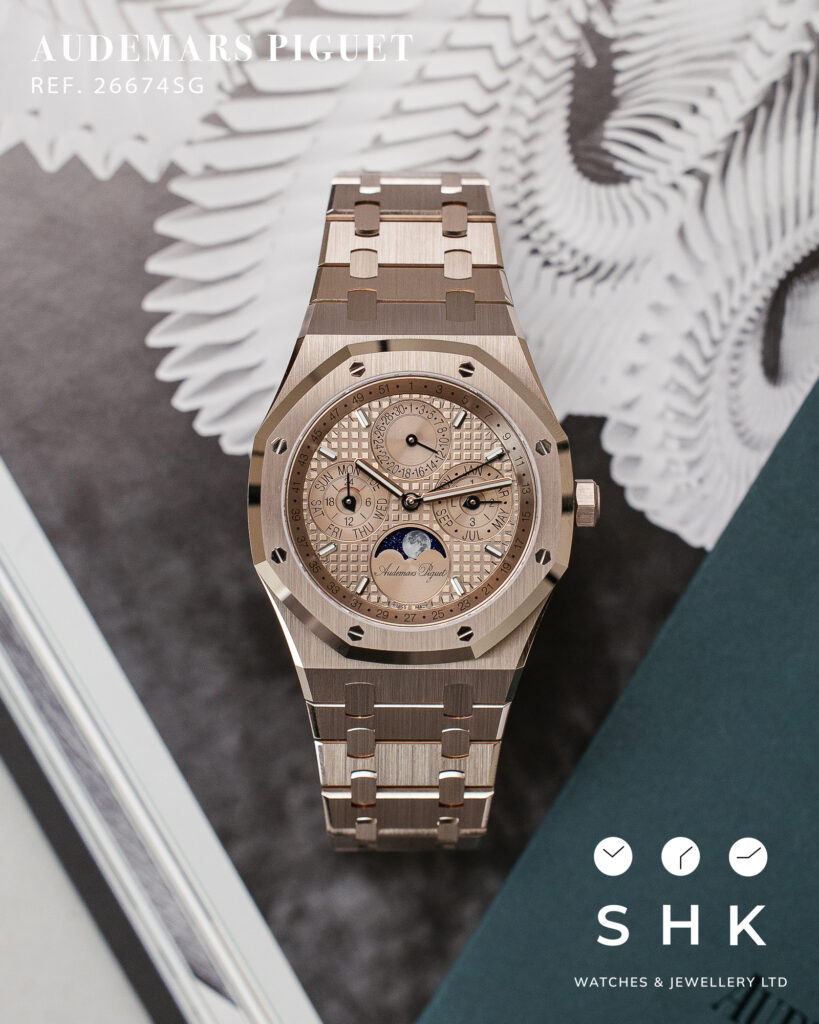 Audemars Piguet Royal Oak Perpetual Calendar 26674SG Sand Gold