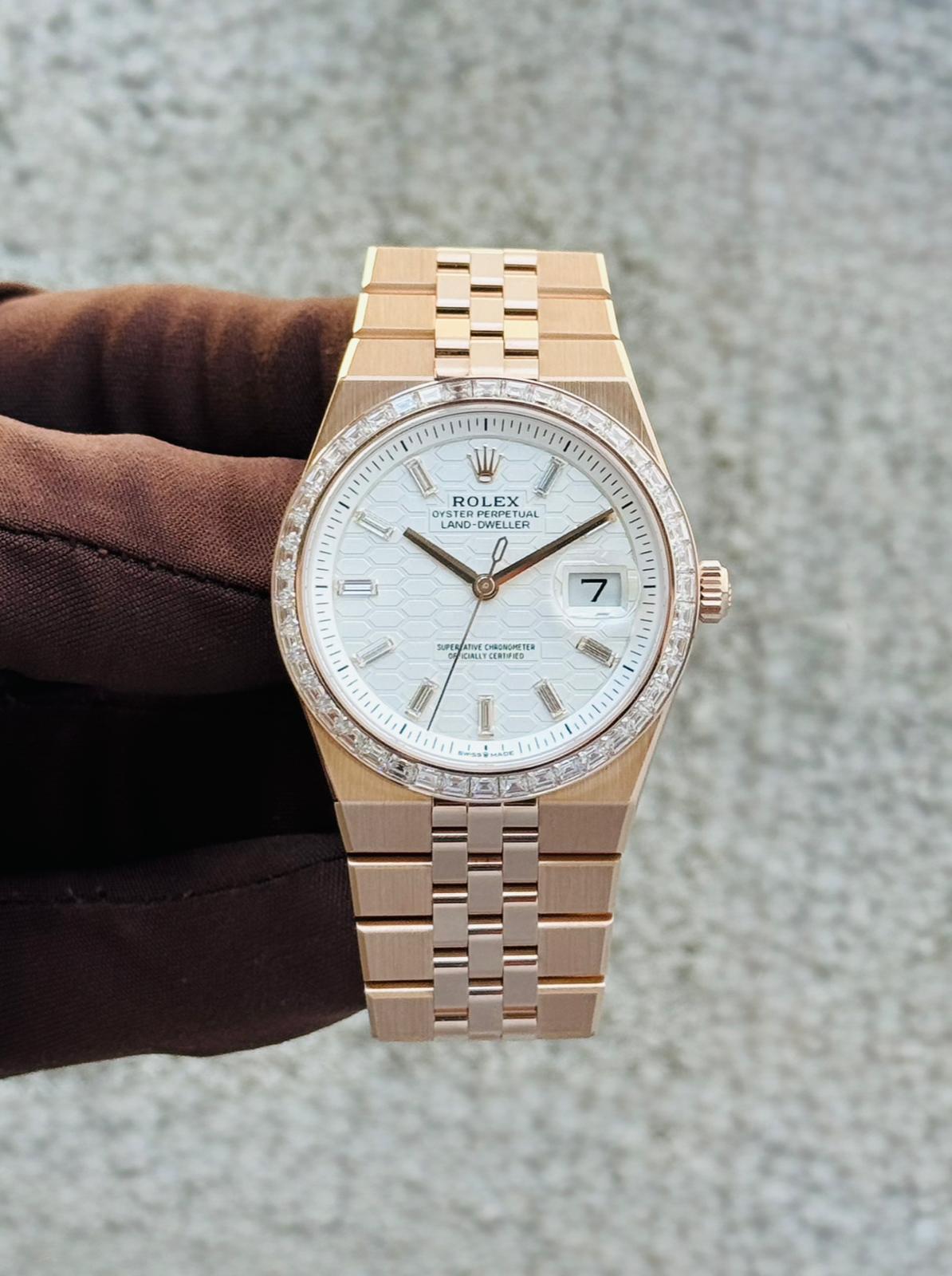 ROLEX 127285TBR LAND DWELLER NEW 2025.