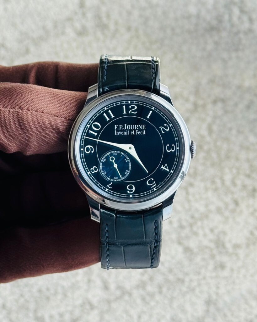 F.P. Journe Chronomètre Bleu (Ref.  CB) Tantalum Blue Dial