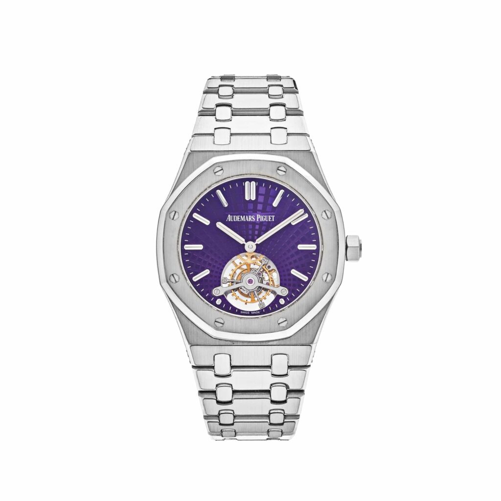 Audemars Piguet Royal Oak Tourbillon Extra Thin Purple Dial 26522ST