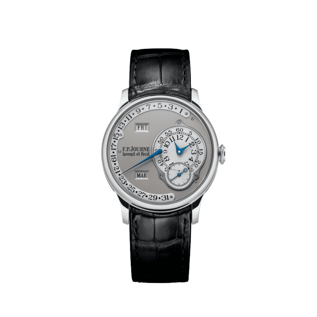 F.P. Journe Octa Calendrier Platinum Silver Dial (Ref. Q)