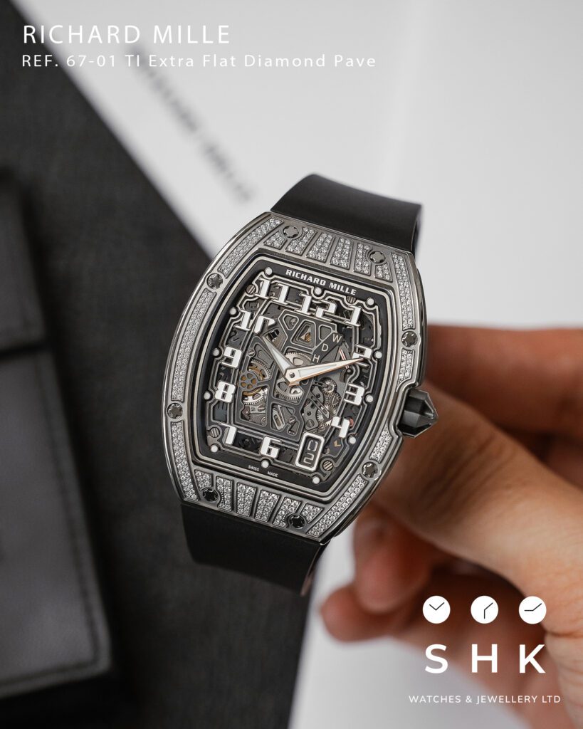 Richard Mille RM 67-01 Lifestyle Extra Flat White Gold Diamond Set