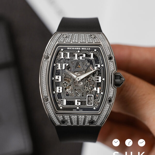 RICHARD MILLE RM 67-01 TI DIAMOND BRAND NEW FULL SET