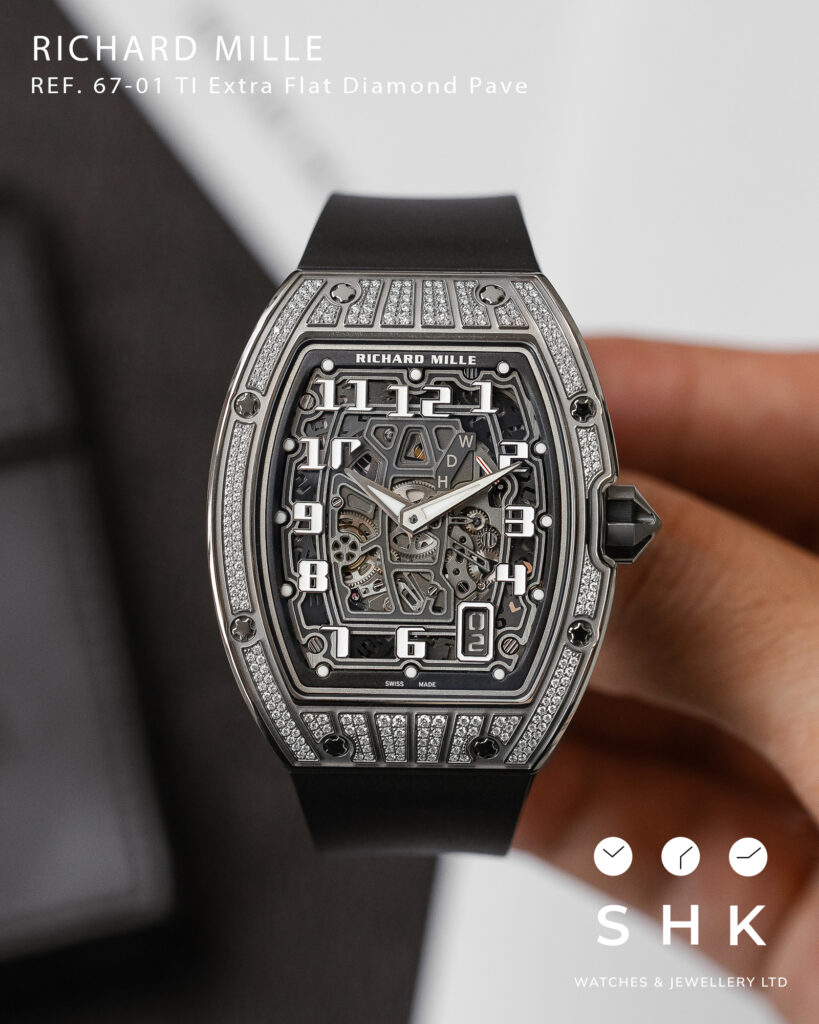 Richard Mille RM 67-01 Lifestyle Extra Flat White Gold Diamond Set