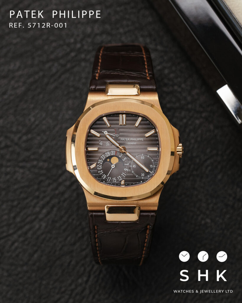 Patek Philippe Nautilus 5712R-001 Moon Phases Rose Gold