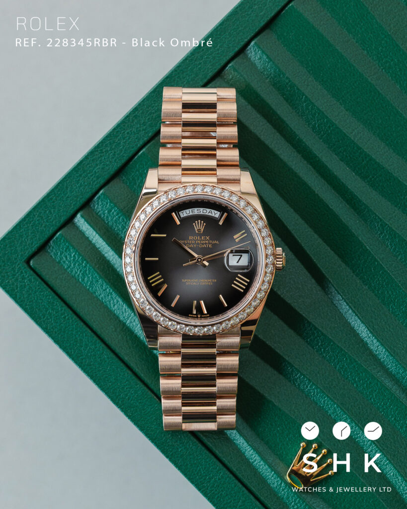 ROLEX 228345RBR BLACK OMBRE NEW 2025 (Copy) (Copy)
