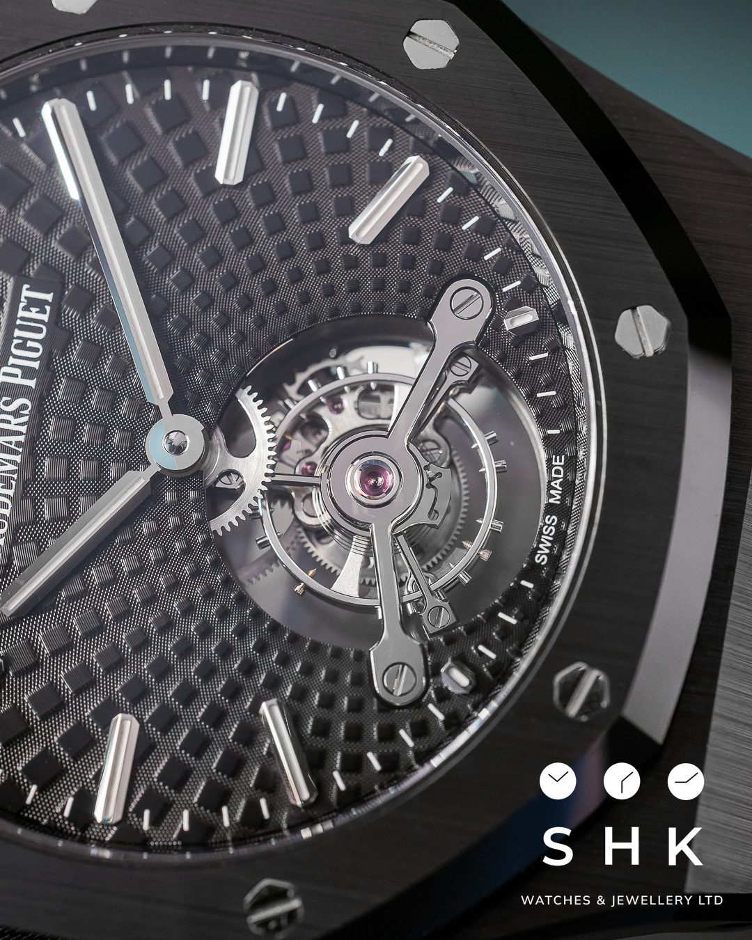 Audemars Piguet Royal Oak Tourbillon Extra Thin Black Ceramic 26522CE.OO.1225CE.01 - Image 9